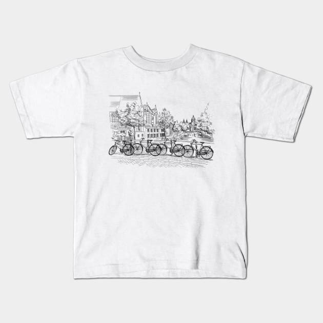 Amsterdam Kids T-Shirt by TeesAndTheCities